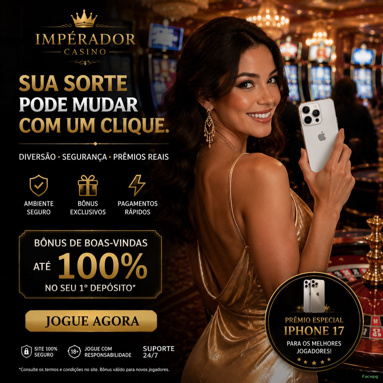Cassino ao vivo facepg dealers